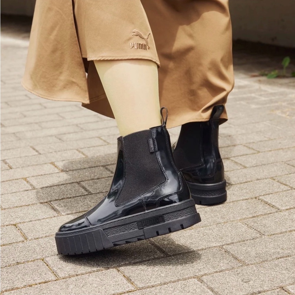 Puma Mayze Chelsea Platform Ankle Boots